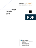Semco, Manual Autodesk 3Ds Max 2019