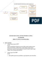 Contoh Tanya Jawab & PG Post Test PKP Mat