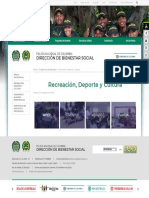 Recreación, Deporte y Cultura - Portal Policia