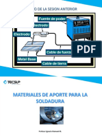 REPASO DE MATERIALES PARA SOLDADURA