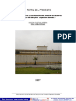 01 Infraestructura y Reubicacion Del Archivo de Historias Clinicas PDF