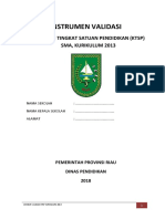 Instrumen Verifikasi Sma K13