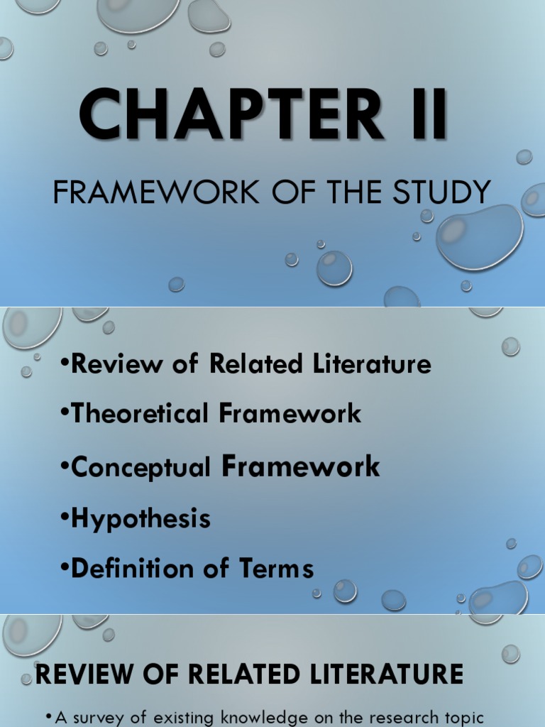 Study Framework: Literature Review & Theories | PDF | Theory | Behaviorism