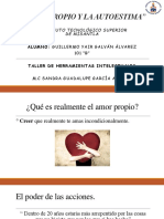 Presentación Del Amor Propio y El Autoestima.