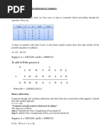 Binary Subtraction