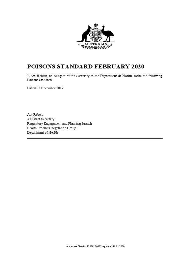 ipamorelin poisons standard schedule australia February 2020 Overview | PDF | Chemicals IGF-1 LR3 1mg — Fréquence:1 mois cat iron supplement