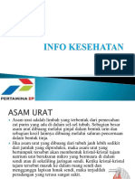 Info Kesehatan Asam Urat