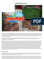 Kerajinan Dompet Batik 0831.0260.1251 (WA)