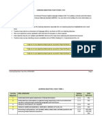 ENGLISH LANGUAGE LEARNING OBJECTIVES YEAR 4 TERM 1 TO 3