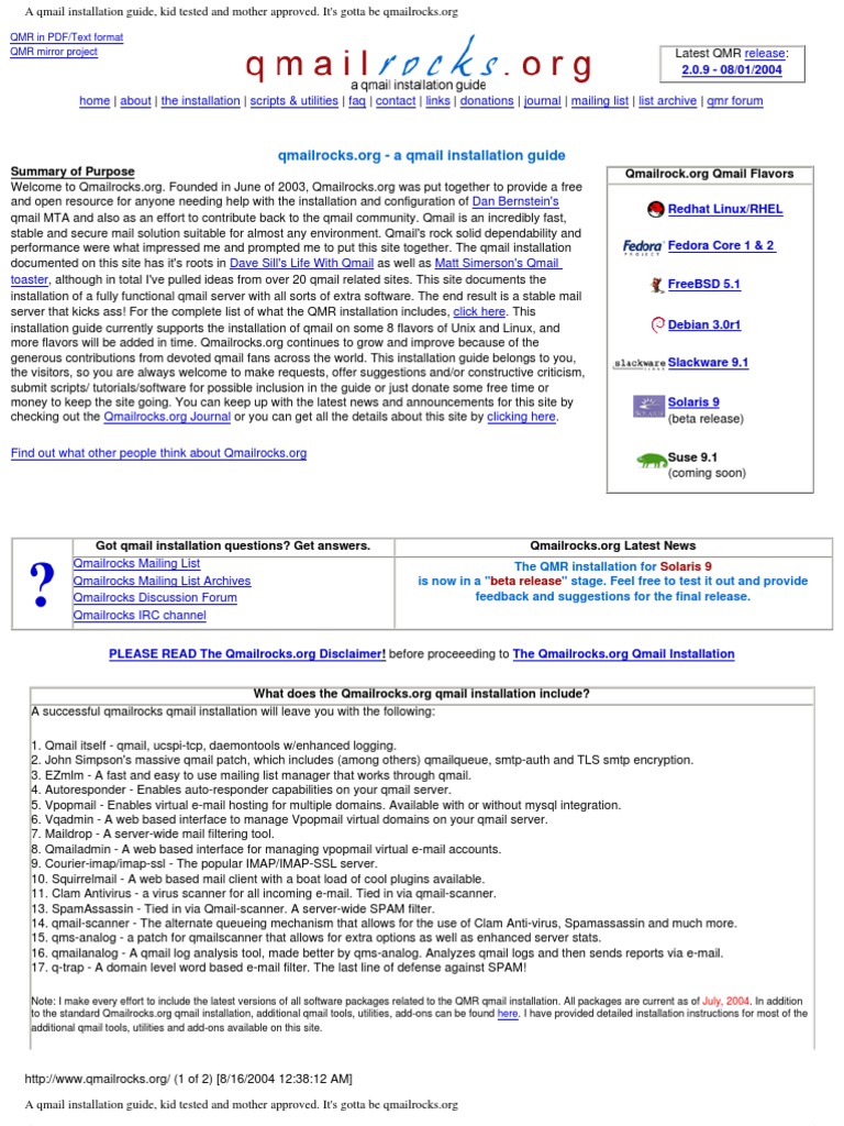Summary of Purpose: QMR in PDF/Text Format QMR Mirror Project | PDF ...