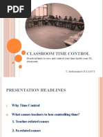 Classroom Time Control