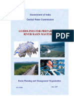 Guidelines - Preparation - River Basin Masterplan