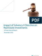 Preqin_Impact of Solvency on Real Estate Investments