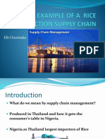 Rice Industry Supply Chain