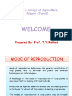 1 - Mode of Reproduction in Crops