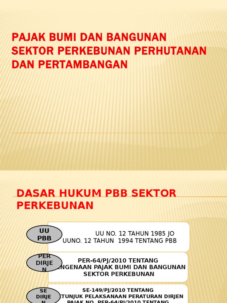 Materi Pbb-Sektor-P3 | PDF
