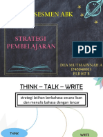 STRATEGI PEMBELAJARAN