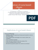 Implications of Climate