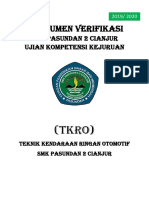 SMK Pasundan 2 Cianjur Ujian Kompetensi 2019