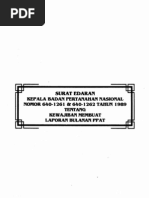 Download SURAT EDARAN KEPALA BADAN PERTANAHAN NASIONAL NOMOR 640-1261 DAN 640-1989 by Komhukum Corp SN44637998 doc pdf