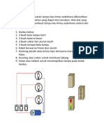CARA MEMBUAT LAMPU LALU LINTAS SEDERHANA