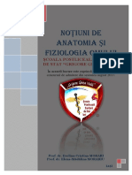 Noțiuni de Anatomia Și Fiziologia Omului