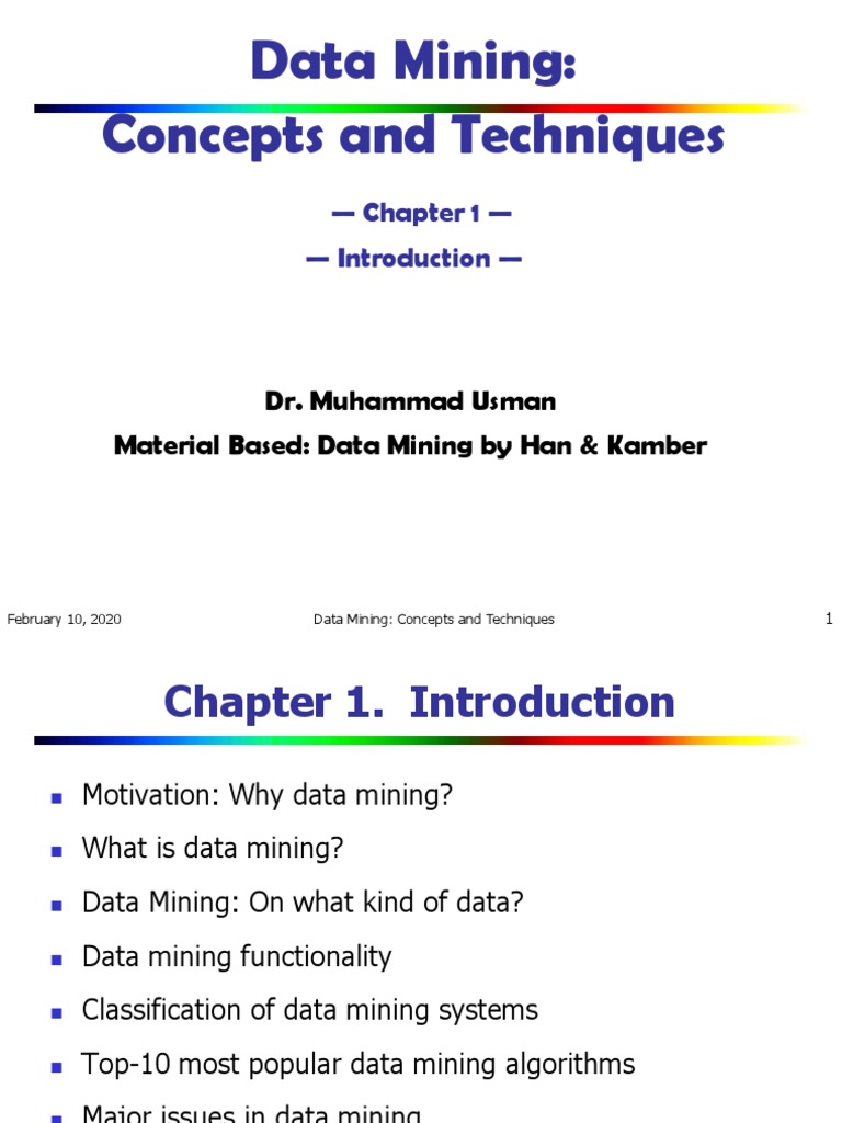 Data Mining Systems Classification | PDF | Data Mining | Data Analysis