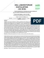 Validasi Spektrofotometer UV-VIS Pada Analisis For PDF