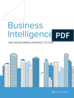 Business Intelligence - Take An Informed Approach To ITSM