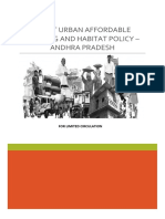 Draft Urban Housing Policy