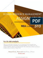 HRM Report Cover