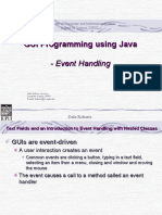 GUI Programming Using Java