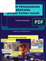 Prinsip Penanganan Bencana