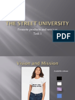 The Street University - Powerpoint