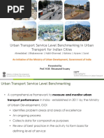 5.2 Benchmarking Urban Transport Service - Experience From India