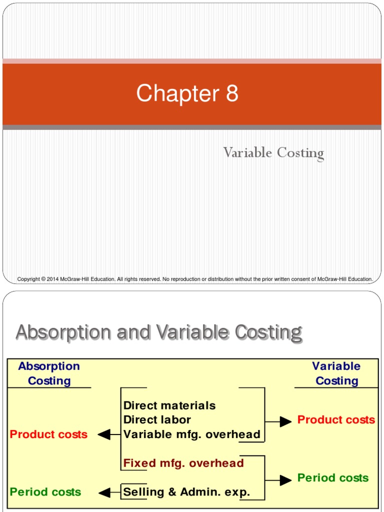 Variable Costing - Lecture Notes | PDF | Cost Of Goods Sold | Inventory ...