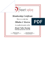 HVS 2021 Membership Certificate