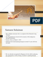 Samaon Sulaiman Power Point Presentation For Contemporary Arts