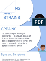 Sprains and Strains
