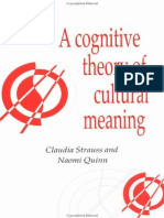 Strauss Quinn A Cognitive Theory of Cultural Meaning PDF
