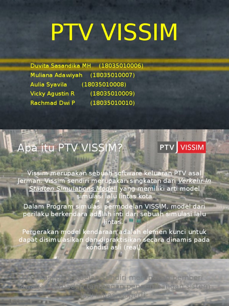PTV Vissim | PDF