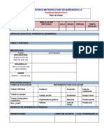 Formato Plan de Clase