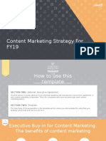 LNKD - Content Marketing Strategy Template FY19 - Toolkit - US