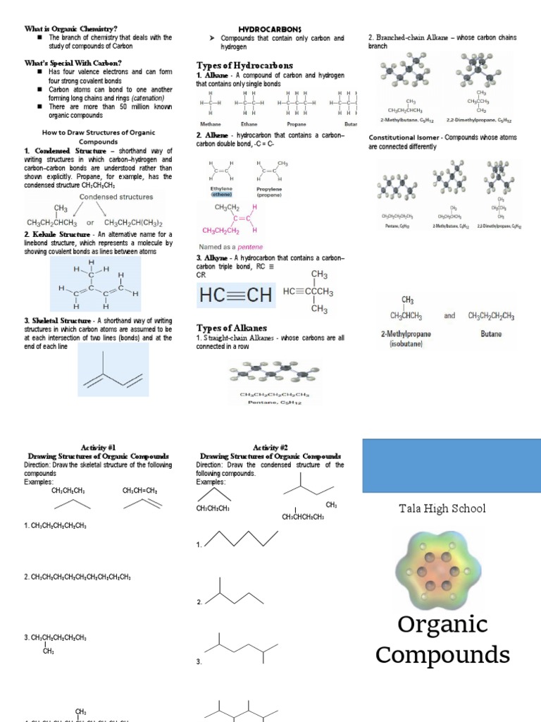 Intro to Organic Chemistry | PDF | Hydrocarbons | Alkane, image size:768x1024
