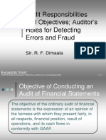 Fraud and Errors