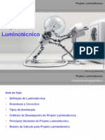 Aula - Projeto Luminotécnico - PDF Download Grátis