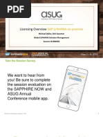ASUG82650 - SAP S4HANA Licensing On Premise PDF