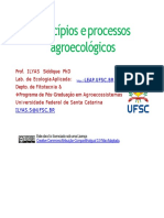 Princípios e processos agroecológicos