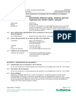 SDS Cepa Salmonella PDF
