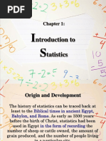 Chapter 1 - Introduction To Statistics